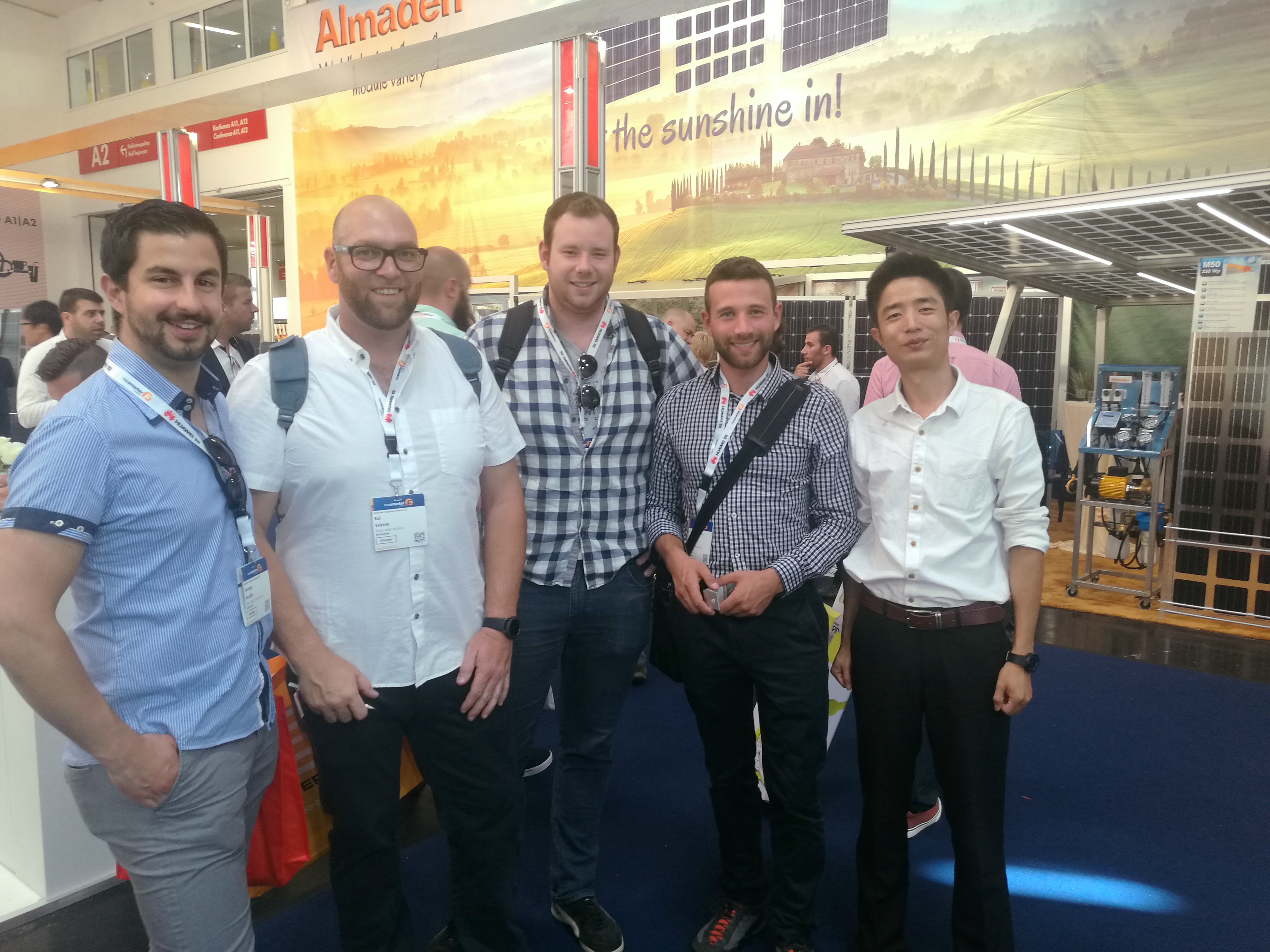 江苏固尚新能源参加2018年德国慕尼黑Intersolar展会