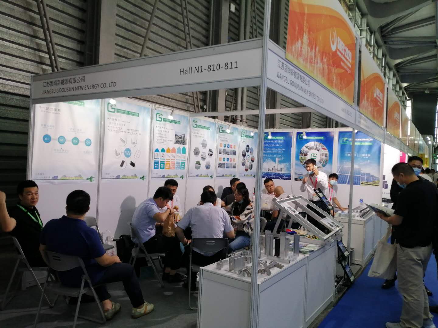 江苏固尚成功参加2020 SNEC展会