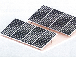 固尚新能源水泥平面屋顶三角支架安装演示